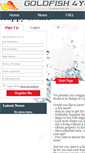 Mobile Screenshot of goldfish4you.com